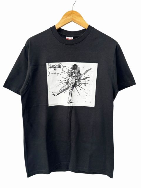 シュプリーム SUPREME × AKIRA アキラ 17AW Yamagata Tee ヤマガタ プリント半袖Tシャツ S 黒 ブラック ブランド古着ベクトル 中古☆AA★260611