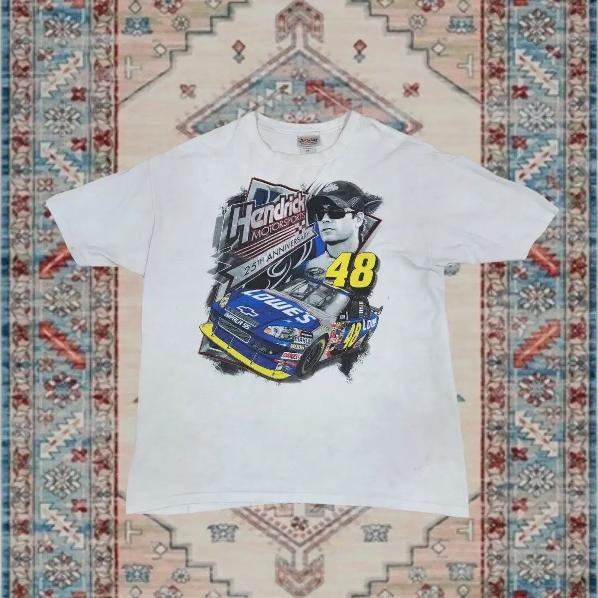NASCAR ヴィンテージ ヘンドリック モーター スポーツ 25 周年 Tシャツ 2XL