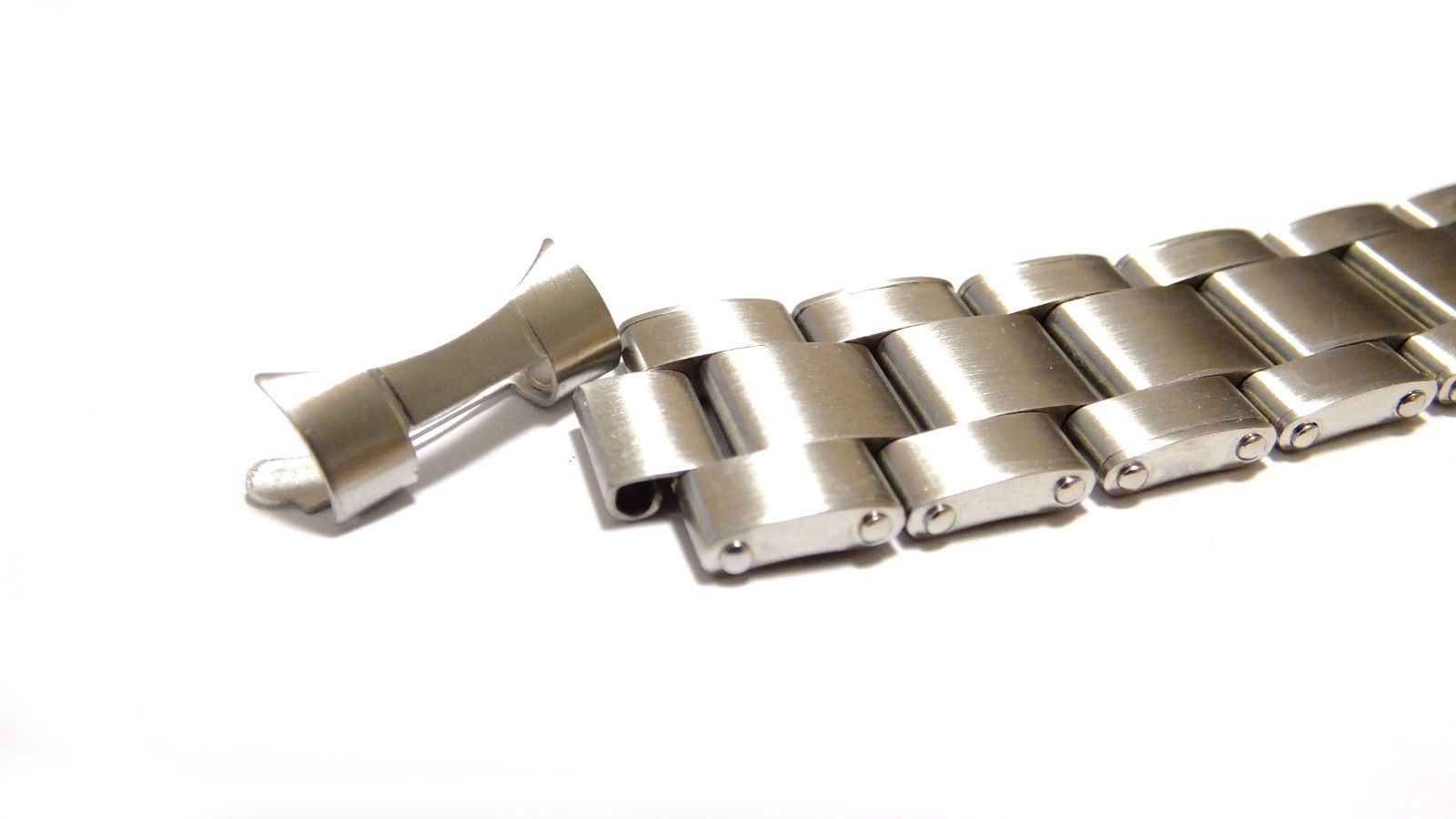 訳）ヴィンテージ復刻 オイスタータイプ リベットブレス 20mm - メルカリ