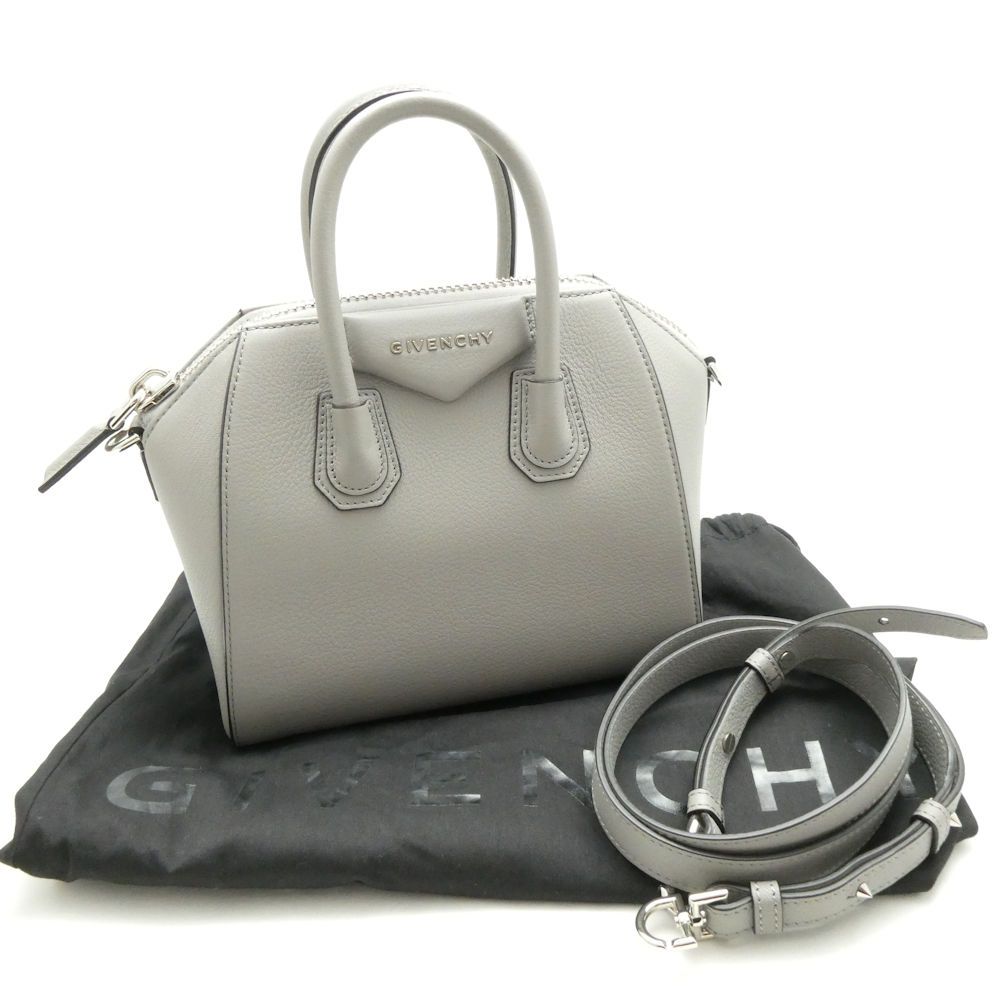 美品 GIVENCHY ジバンシィ アンティゴナ BB05114012 058 ショルダーバッグ ハンドバッグ 2way ミニ レディース AD2087W1
