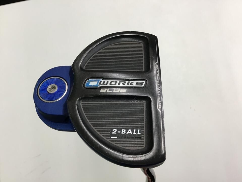 オデッセイ　O-WORKS BLUE 2-BALL　パター　中古【最短即日発送】
