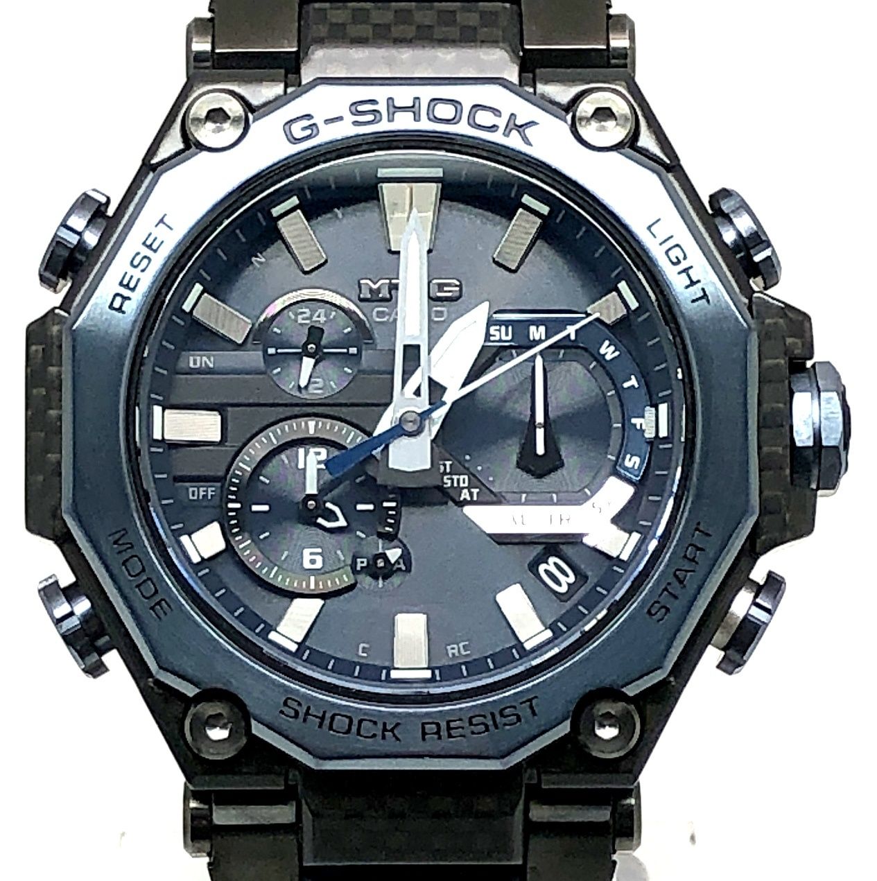 G-SHOCK ジーショック MTG-B2000YBD-2A MT-G 電波ソーラー Bluetooth搭載 アンログ ブラック ブルーグレー 2025年5月発売