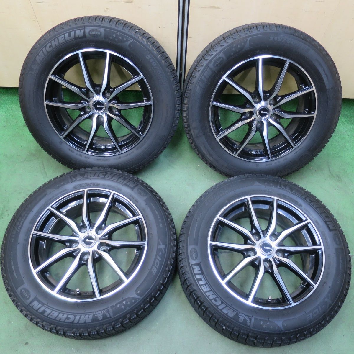 バリ溝！9.5分☆スタッドレス 215/60R16 ミシュラン X-ICE XI3 G.speed 
