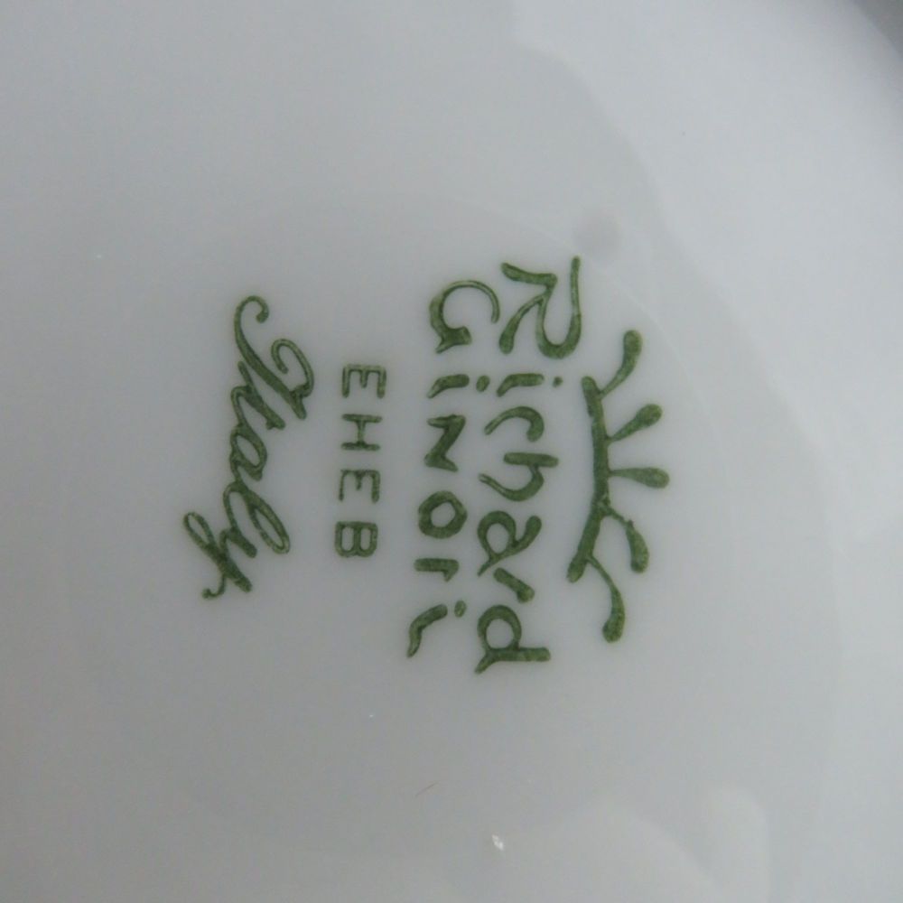 Richard Ginori リチャードジノリ ボンジョルノブルーロゴ 中皿 サラダ