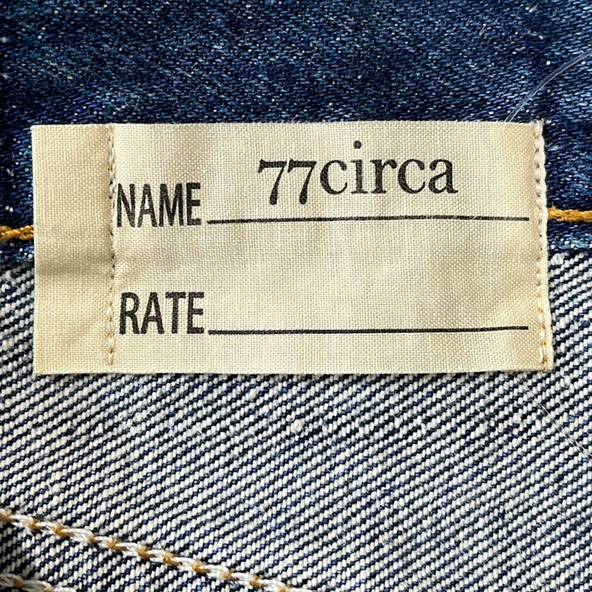 77circa(ナナナナサーカ) ジーンズ レディース美品 - ネイビー フルレングス