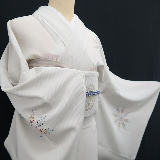 新品・夏訪問着】絽 白木周生 白木染匠 お仕立て上がり品 夏着物