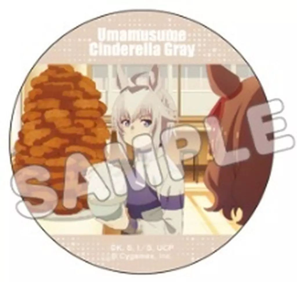 中古】バッジ・ビンズ オグリキャップ(A) 「アニメ ウマ娘 シンデレラ