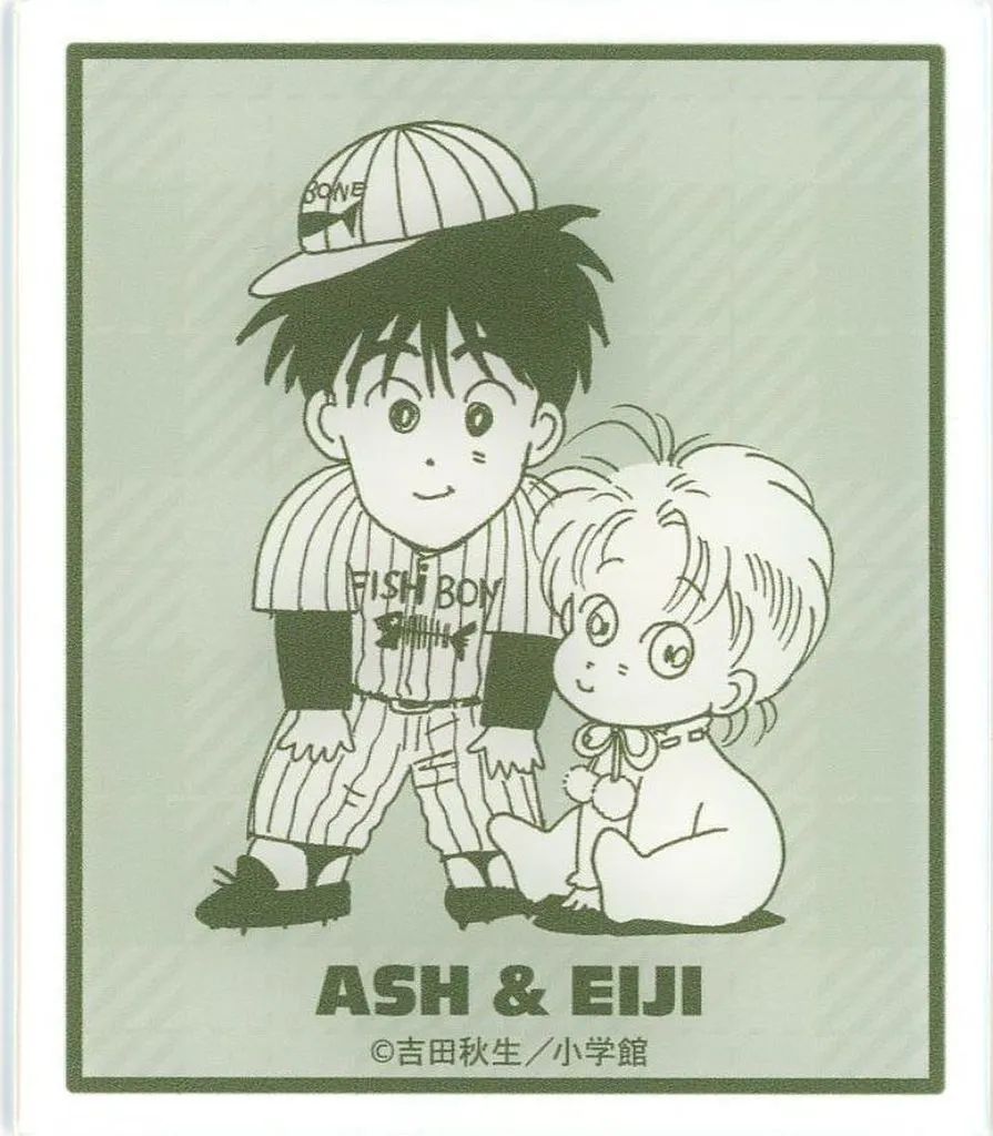 [Used] Chara Card Ash Links & Okumura Eiji (baseball) “BANANA FISH Animate Fair in 2025 Trading Acrylic Card BABY BANANA ver.”