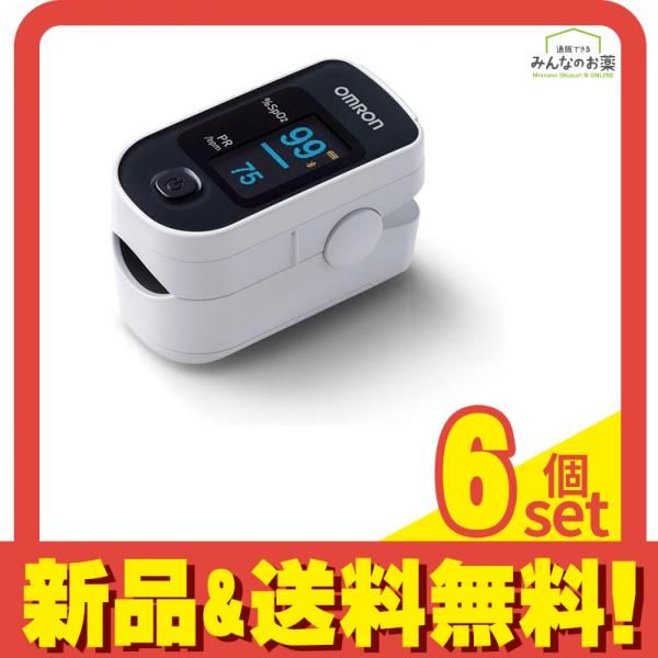 OMRON オムロン パルスオキシメータ 1台入 (HPO-200T3) 6個セット まとめ売り