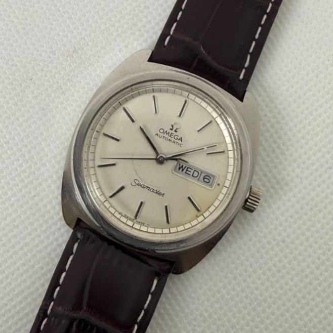 OH済 OMEGA Seamaster シーマスター 166.064 Cal.752 自動巻