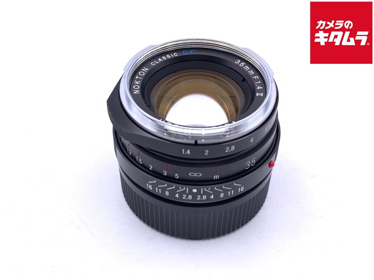【中古】 【良品】 コシナ フォクトレンダー NOKTON Classic 35mm F1.4 II VM SC（ライカM用）