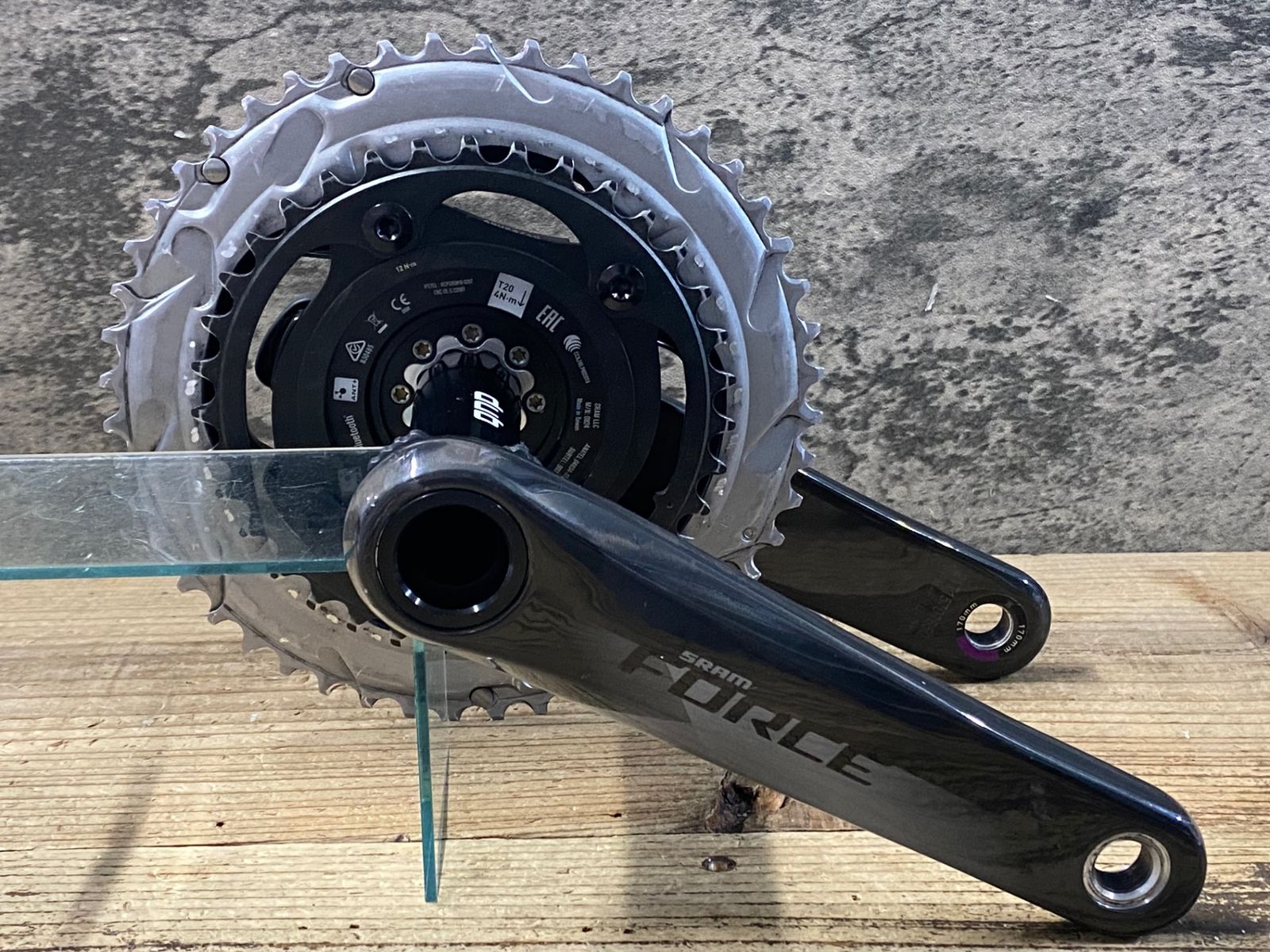 SRAM FORCE AXS D1 QUARQ パワーメーター付きクランクセット