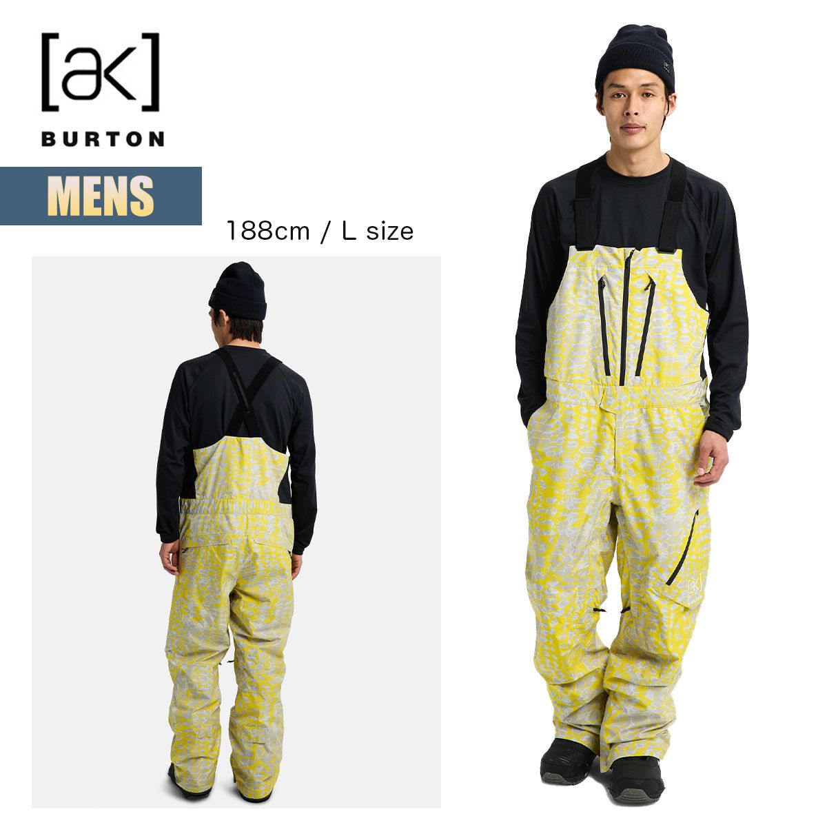 バートン スノーボードウェア メンズ ビブパンツ 25-26 Burton [ak