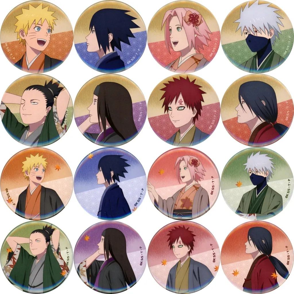 ピンズ・ピンバッジ・缶バッジ NARUTO 中古】バッジ・ピンズ 全16種セット 「NARUTO-ナルト- 疾風伝 描き