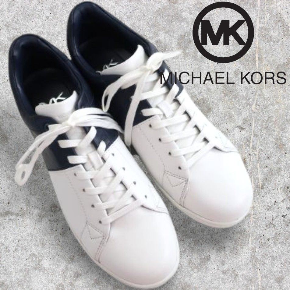 MICHAEL KORS マイケルコース CASPIAN ツートーン レースアップ