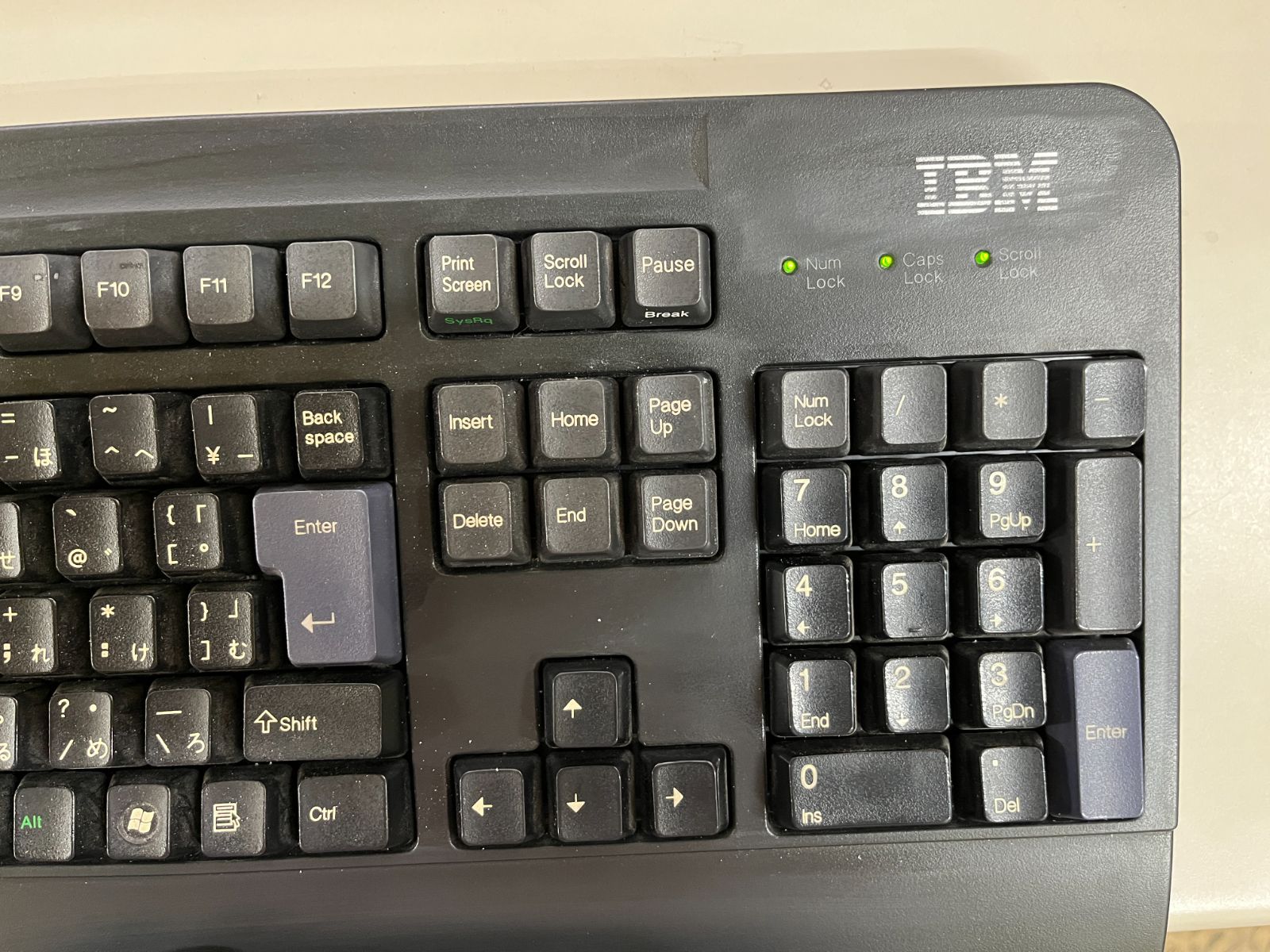 IBM SK-8825 USBキーボード 日本語配列 動作確認済み SK-8825 IBM