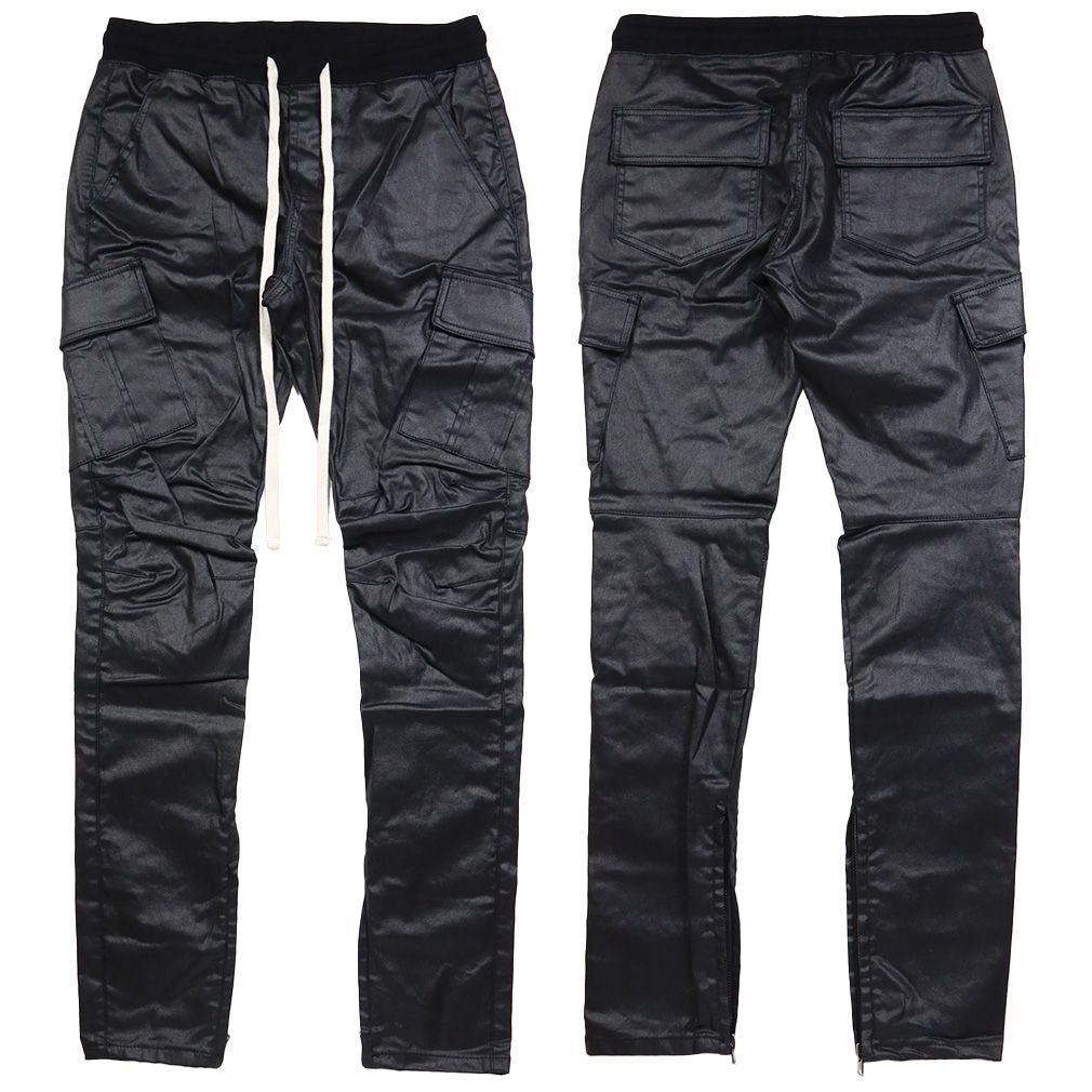 mnml カーゴパンツ XS ブラック スキニー ストレッチ ドローコード mnml カーゴパンツ ミニマル メンズ ブランド 大きいサイズ ストレッチ