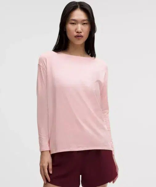 ルルレモン バッグ IN アクション オーガニックコットン ロング スリーブ