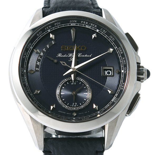 箱保付 美品 SEIKO セイコー BRIGHTZ ブライツ Brift H 限定モデル SAGA245 8B63-0AF0 限定700本 ソーラー メンズ