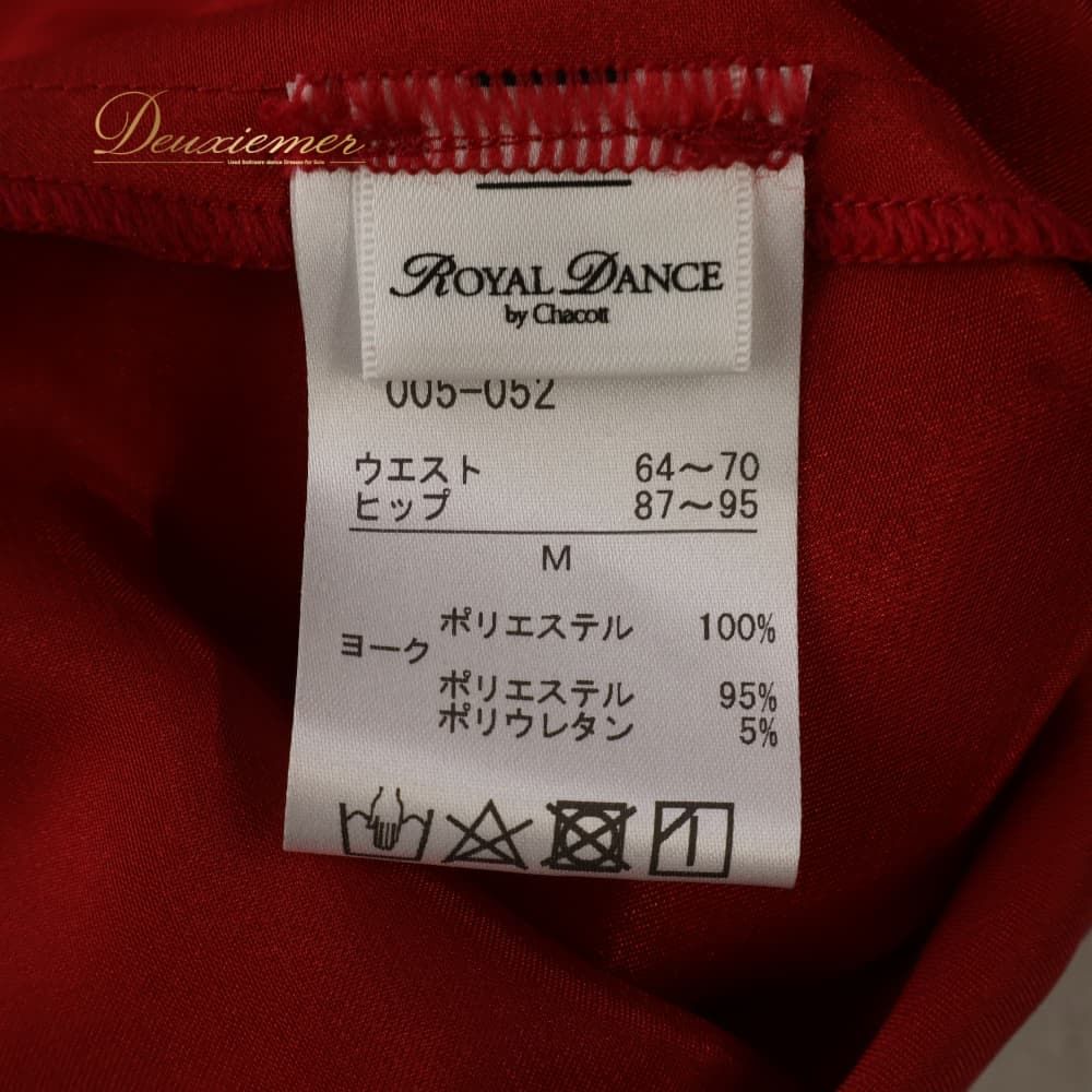 社交ダンス 衣装 Chacott ROYAL DANCE チャコットロイヤルダンス