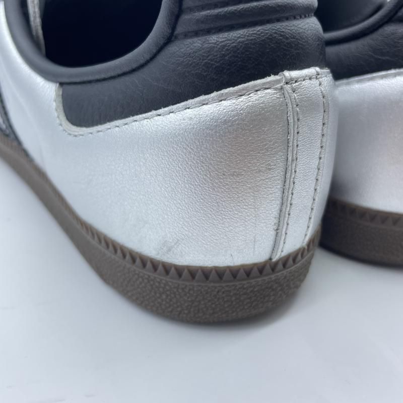 中古】adidas SAMBA OG W サイズ27.5cm アディダス サンバ シルバー