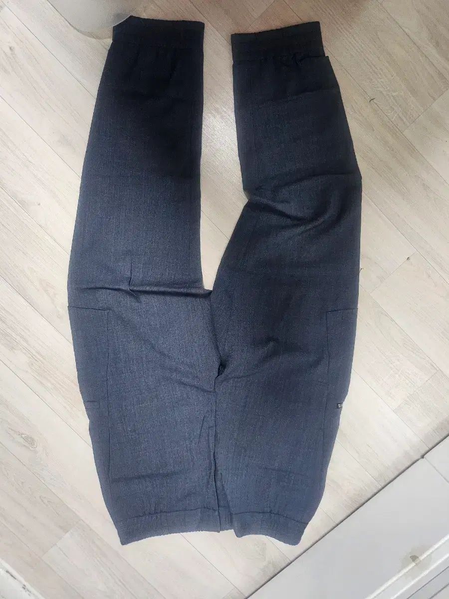 SYSTEM homme ジョガー スラックス グレー ブルー