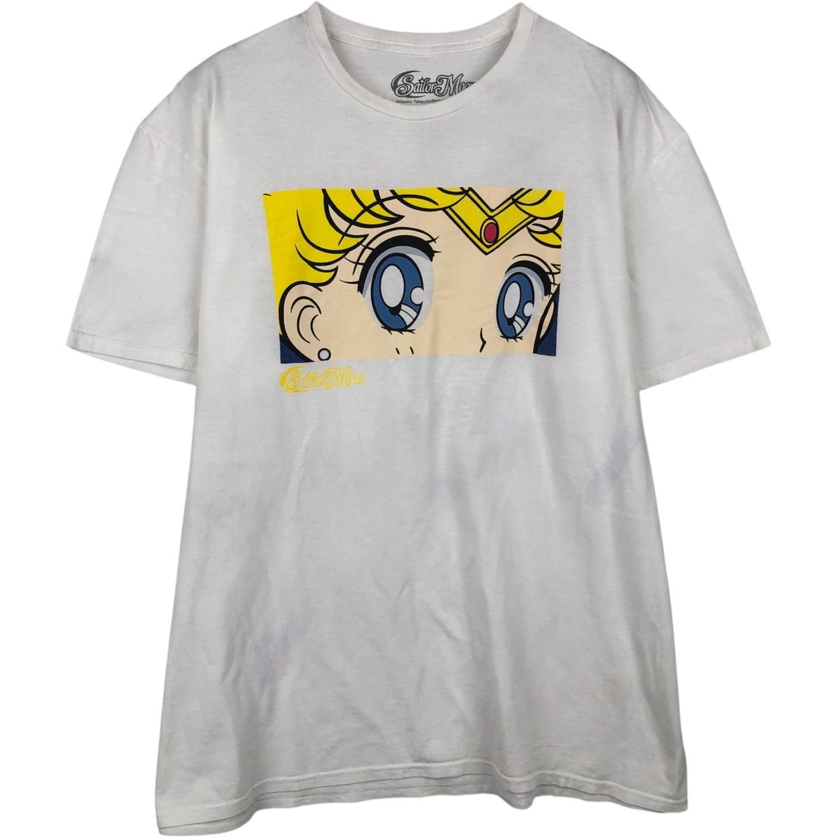 古着 SAILOR MOON セーラームーン 月野うさぎ アニメ キャラクタープリントTシャツ メンズXL相当/eaa647609