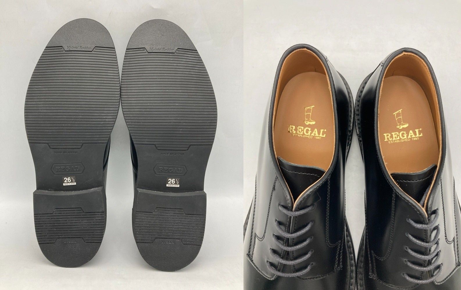 REGAL リーガル プレーントゥ 外羽根 ビジネスシューズ JU13AG サイズ