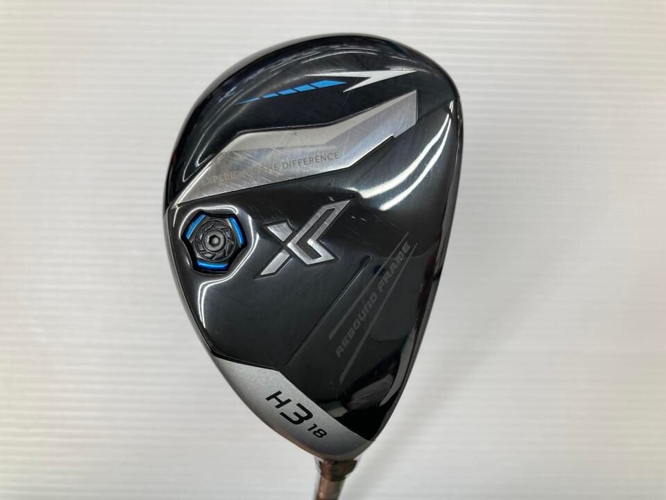 ダンロップ　XXIO X-eks- 2024　18度　Miyazaki AX-3　Rフレックス　ユーティリティ　中古　ゴルフドゥ！新大宮バイパス浦和店【最短即日発送】