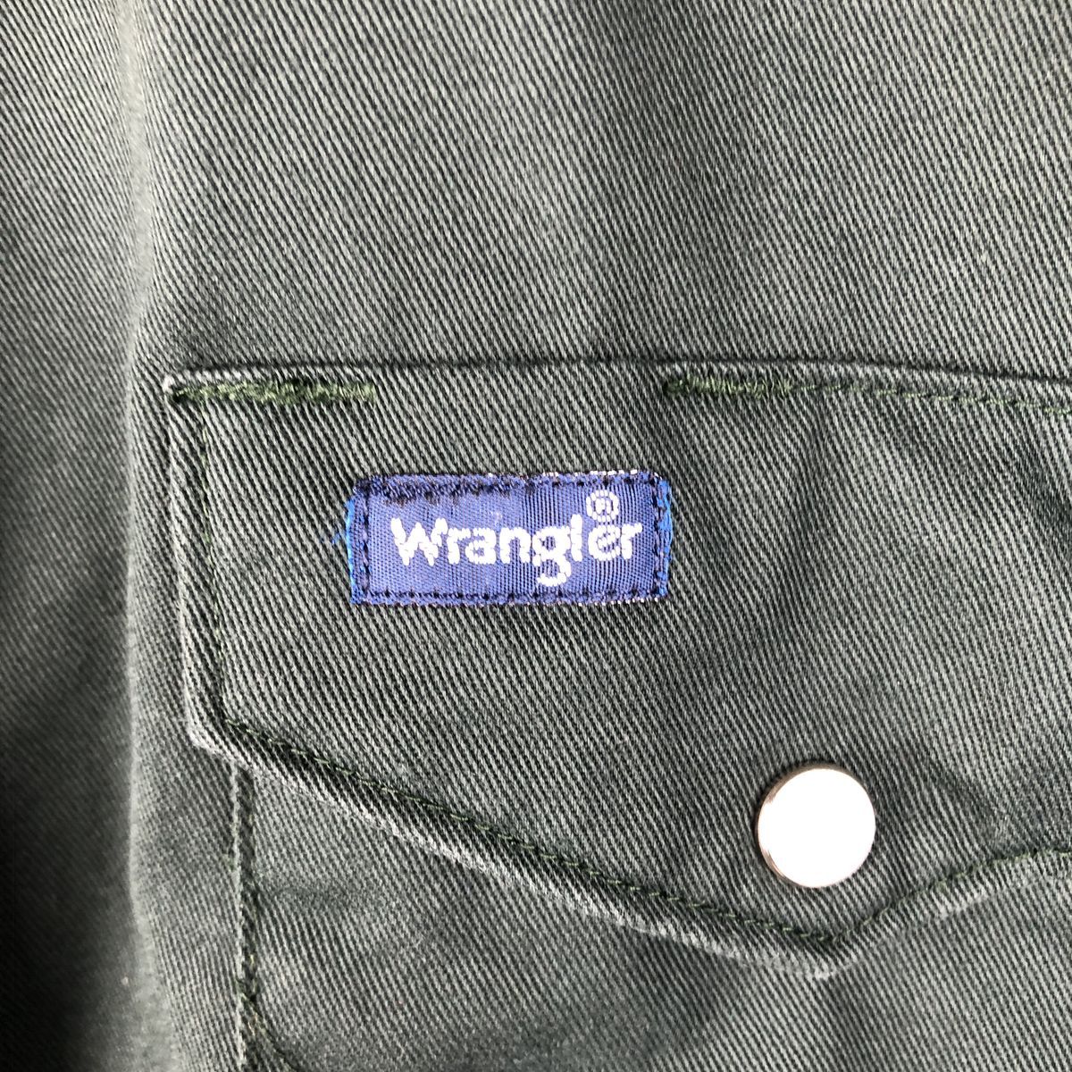 古着 ラングラー Wrangler 長袖 ウエスタンシャツ メンズXL相当/eaa647684