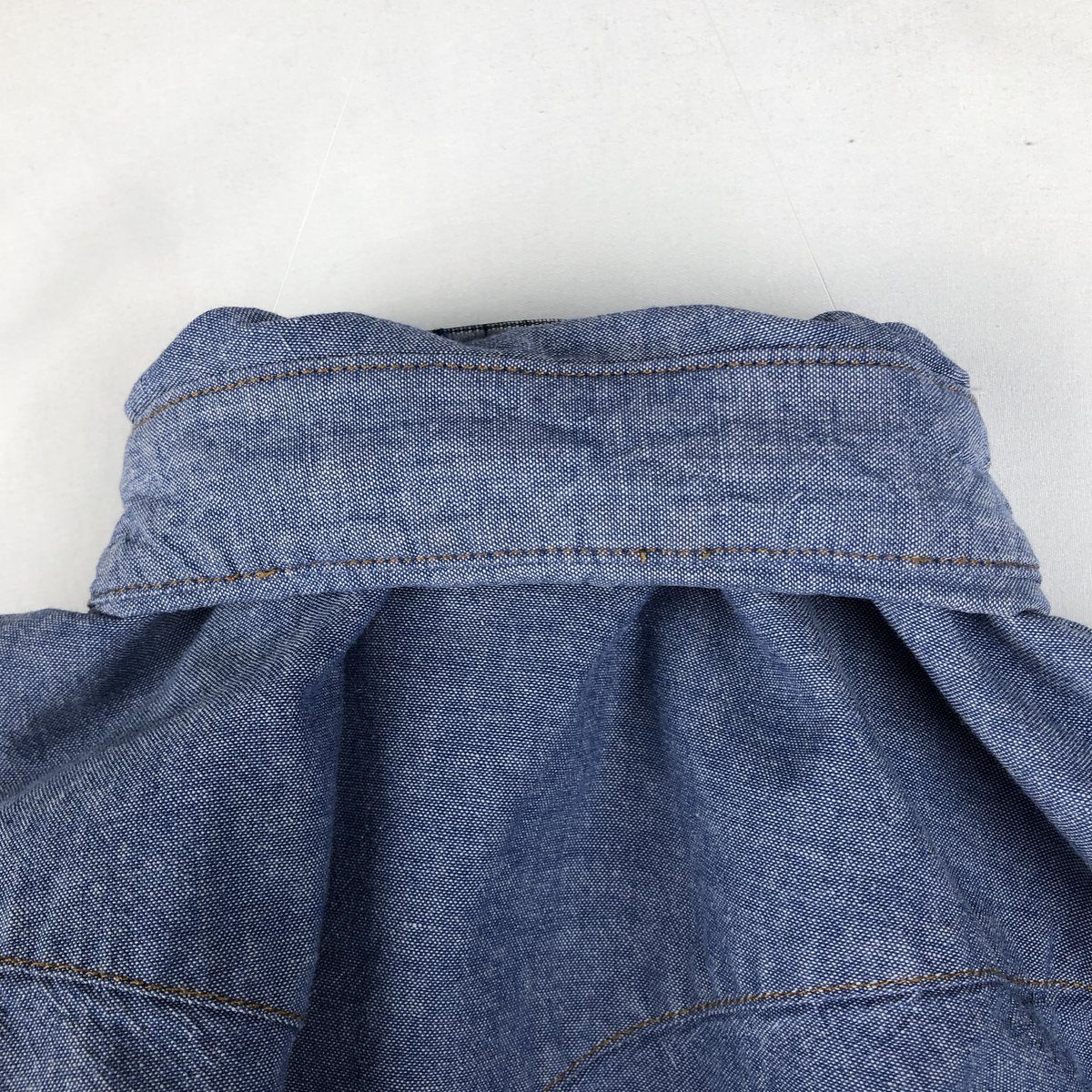 古着 ラングラー Wrangler 長袖 デニムウエスタンシャツ メンズM相当/eaa647682