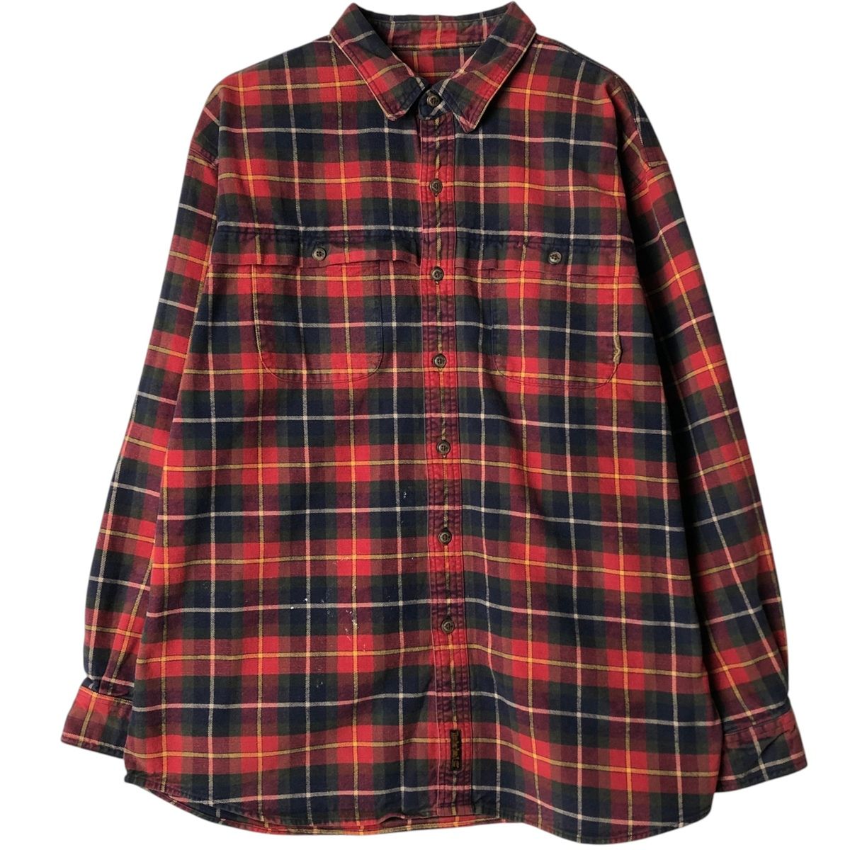 古着 90年代 ティンバーランド Timberland 長袖 フランネルチェックシャツ メンズXL相当 ヴィンテージ/eaa647315