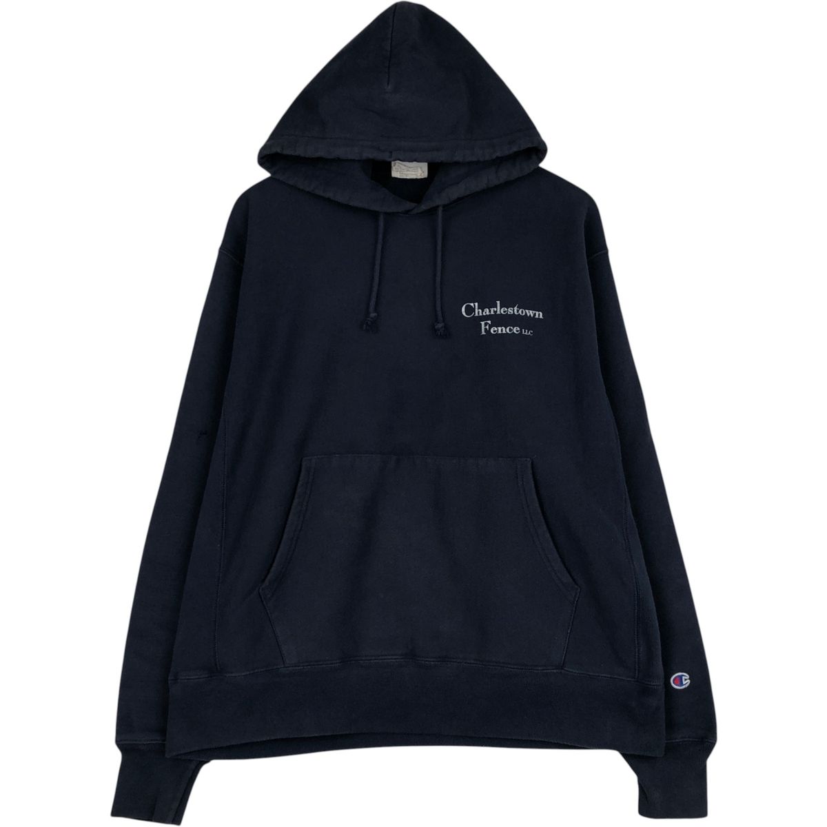 古着 チャンピオン Champion REVERSE WEAVE リバースウィーブ アドバタイジング スウェットプルオーバーパーカー メンズL相当/eaa645508