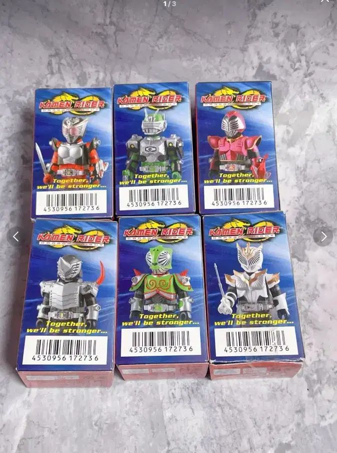 キューブリック 仮面ライダー ドラゴンナイト ノーマル 全6種 セット