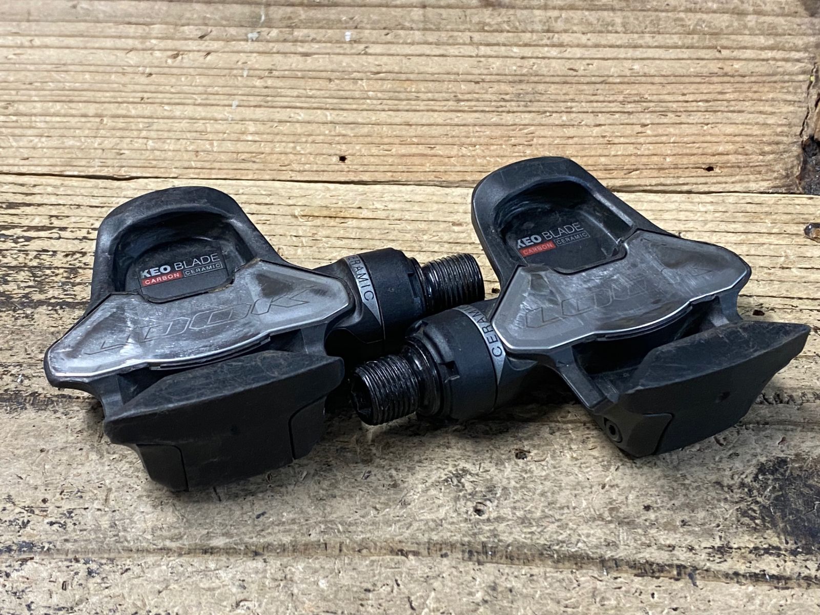 KA397 ルック LOOK KEO BLADE CARBON クロモリシャフト ビンディングペダル