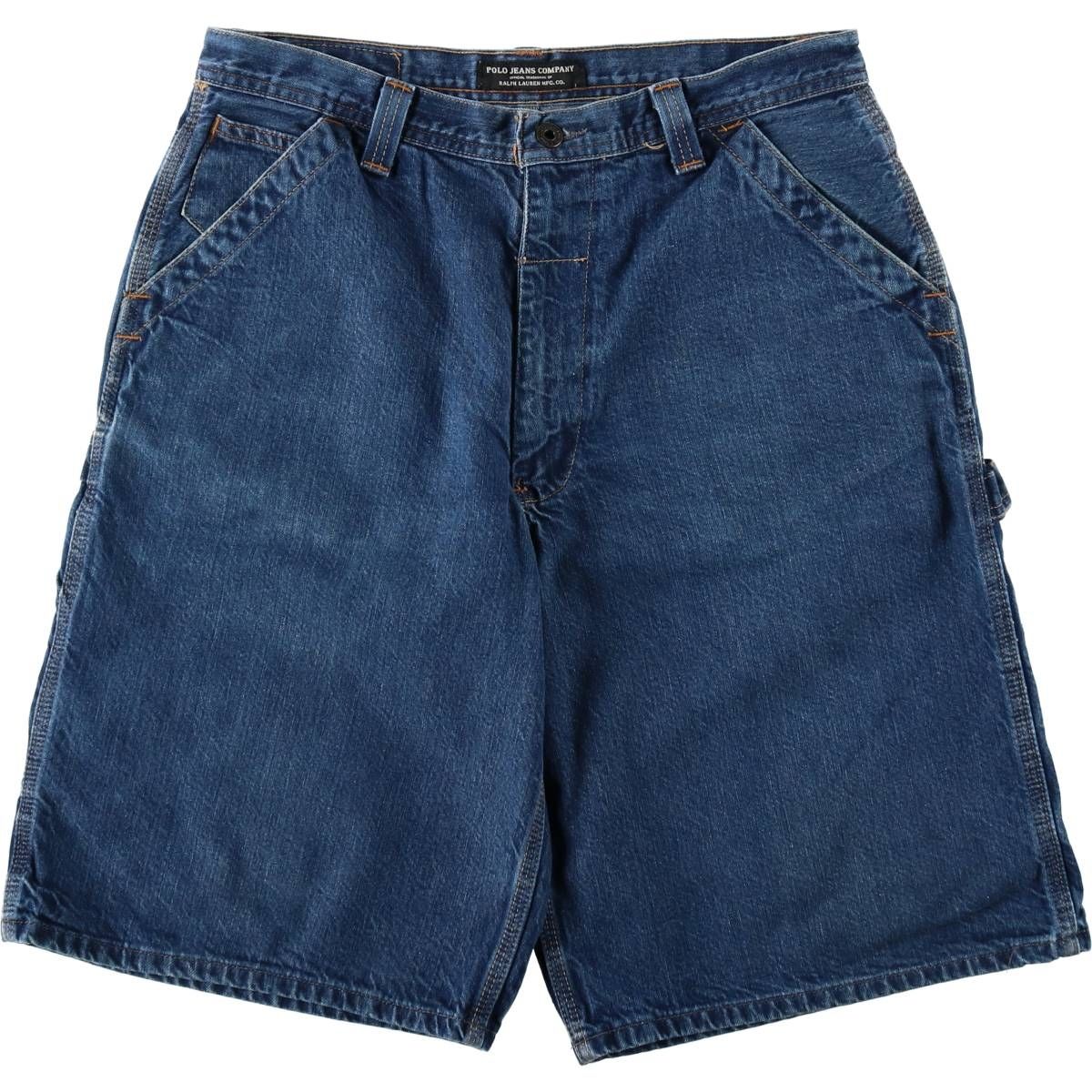 古着 ラルフローレン Ralph Lauren POLO JEANS COMPANY デニムペインタージョーツ ハーフパンツ/eaa647943