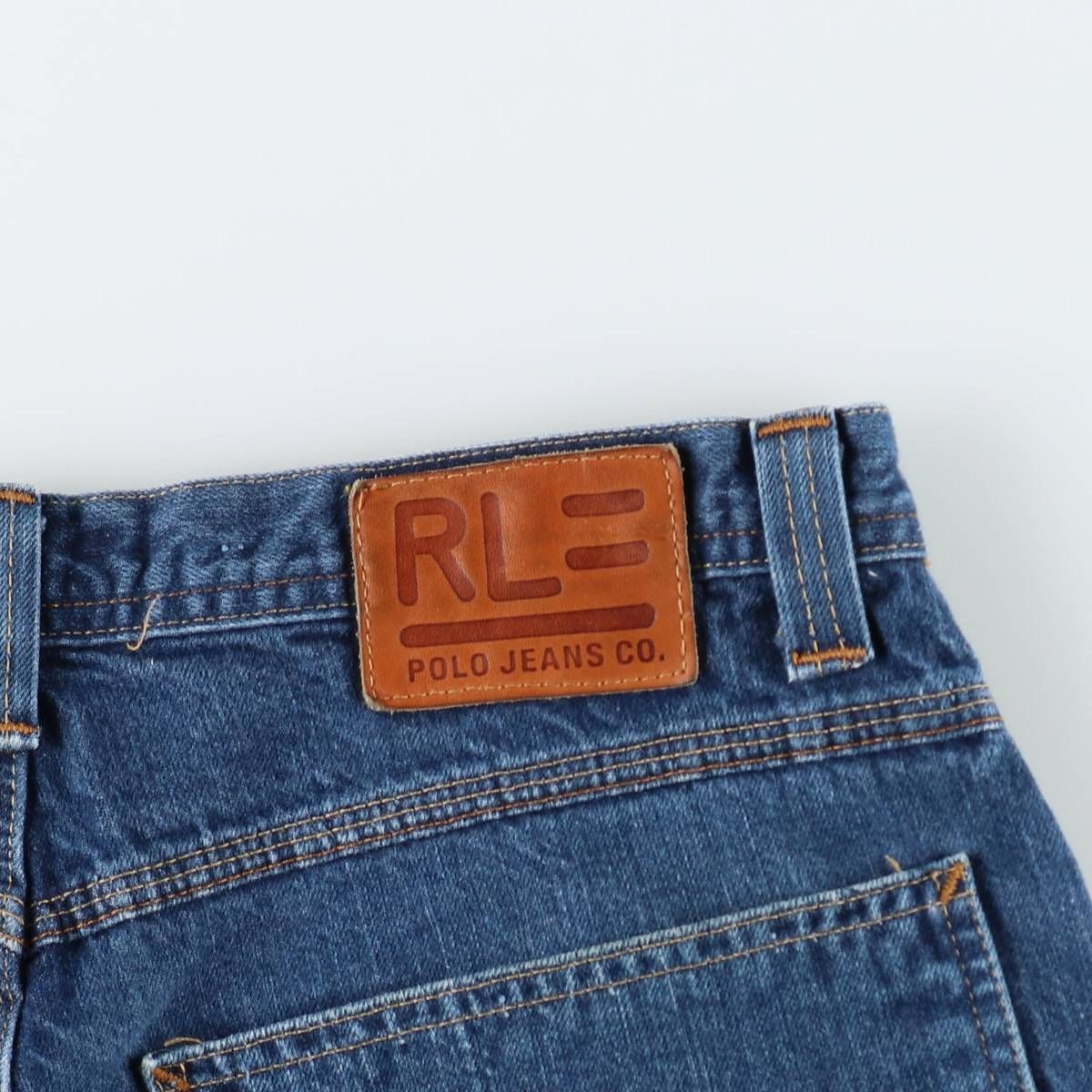古着 ラルフローレン Ralph Lauren POLO JEANS COMPANY デニムペインタージョーツ ハーフパンツ/eaa647943