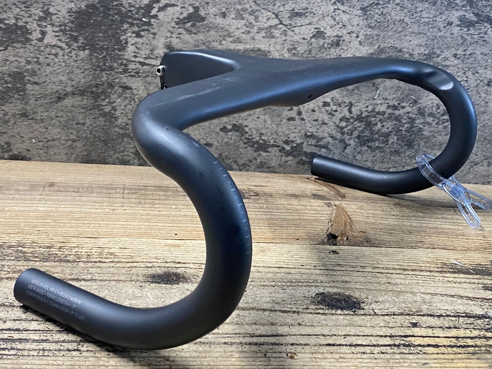 KA014 ボントレガー BONTRAGER AEOLUS RSL VR-C ステム一体型 カーボン ドロップハンドル ブラケットC-C400mm 90mm -7°