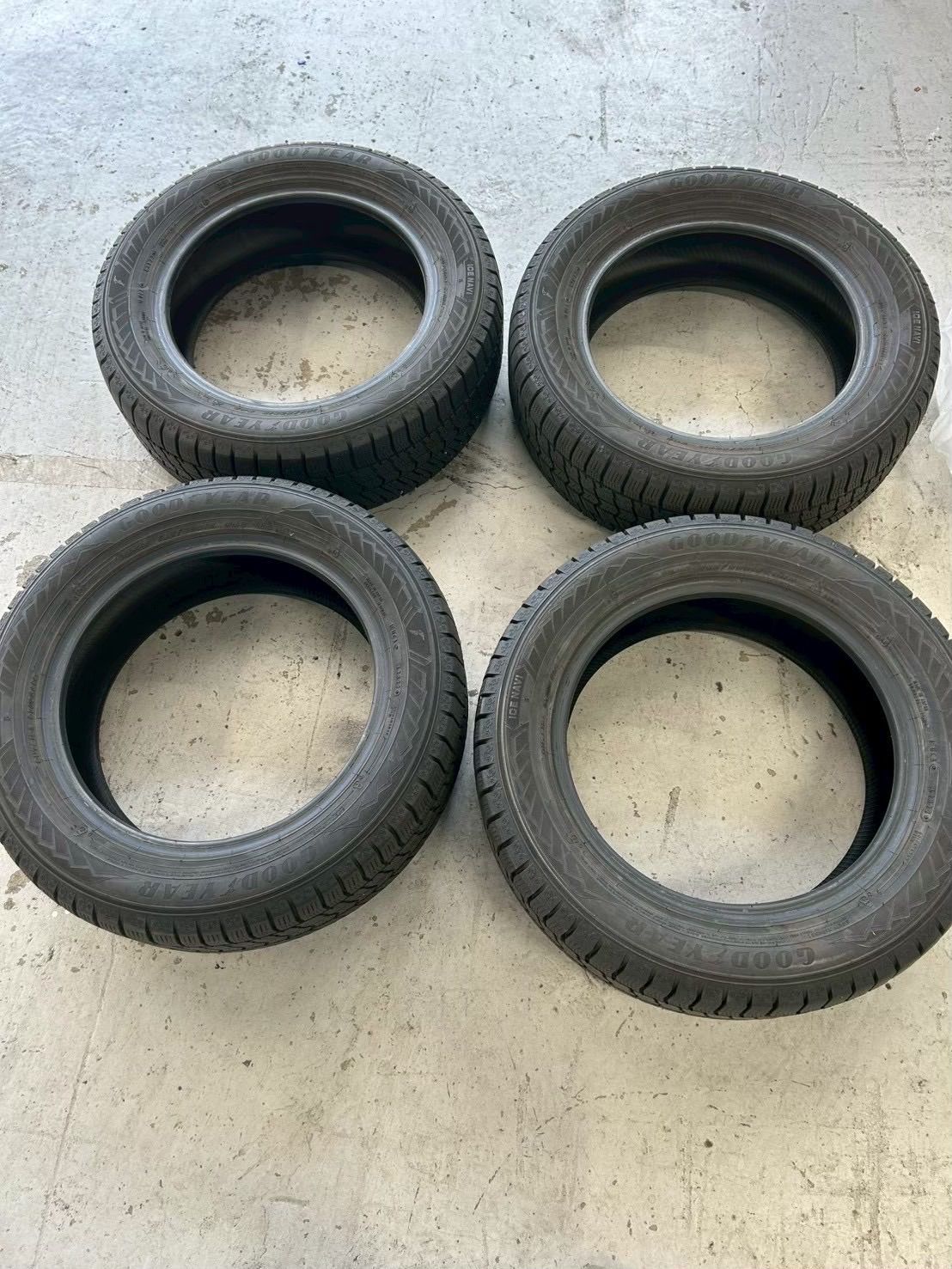 T3001☆送料込み！冬タイヤ4本セット 2022年式 GOODYEAR ICE NAVI 185/60R15☆