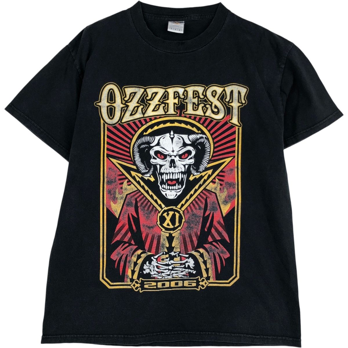 古着 デルタ DELTA OZZFEST オズフェスト バンドTシャツ バンT メンズM相当/eaa646835