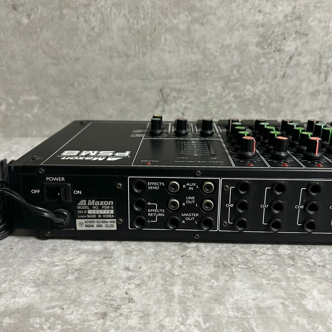 Maxon PSM8 パーソナルステレオミキサー - メルカリ