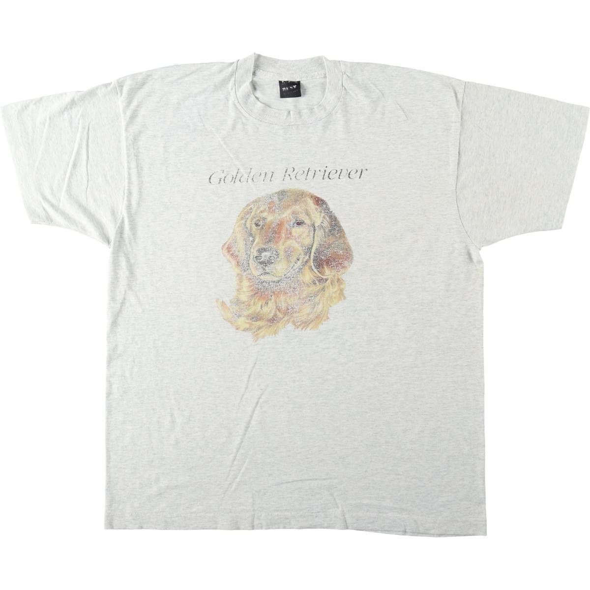 古着 90年代 フルーツオブザルーム FRUIT OF THE LOOM BEST GOLDEN RETRIEVER ゴールデンレトリバー 犬柄 アニマルTシャツ/eaa646518