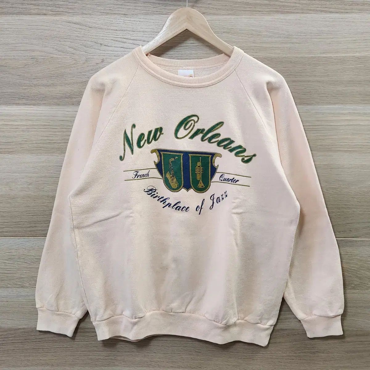 80s ヴィンテージ USA New Orleans Jazz スウェット L - メルカリ
