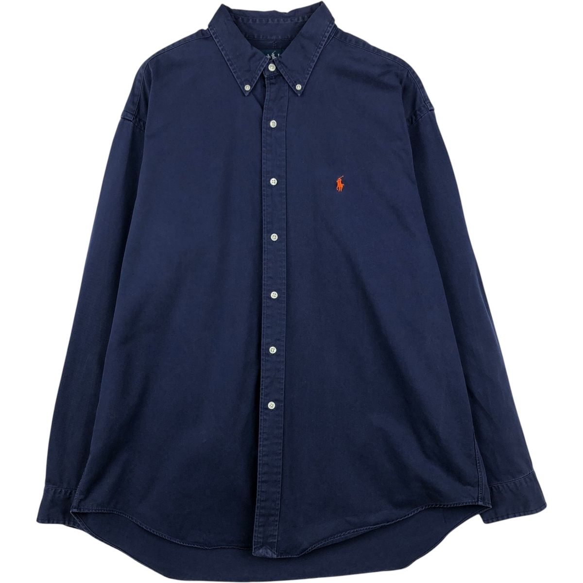 古着 ラルフローレン Ralph Lauren BLAKE 長袖 ボタンダウンシャツ メンズXL相当/eaa647629