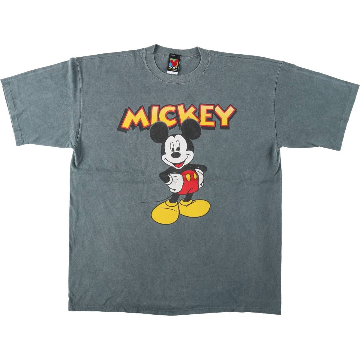 古着 90年代 MICKEY UNLIMITED MICKEY MOUSE ミッキーマウス キャラクタープリントTシャツ メンズXL相当 ヴィンテージ/eaa619558