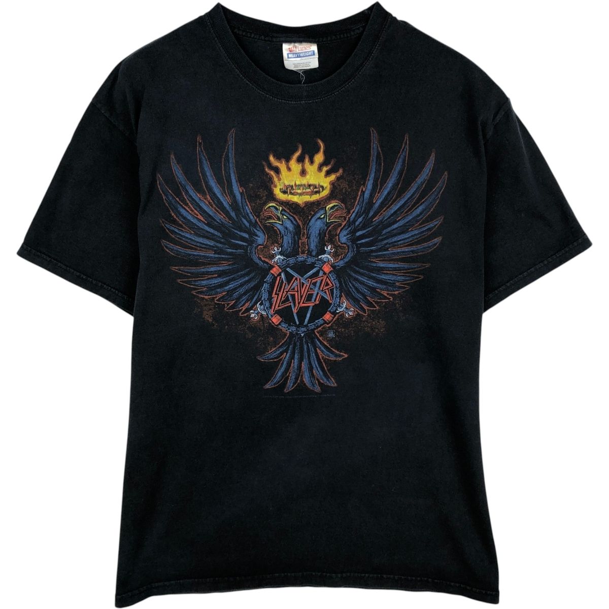 古着 SLAYER スレイヤー バンドTシャツ バンT メンズL相当/eaa647063