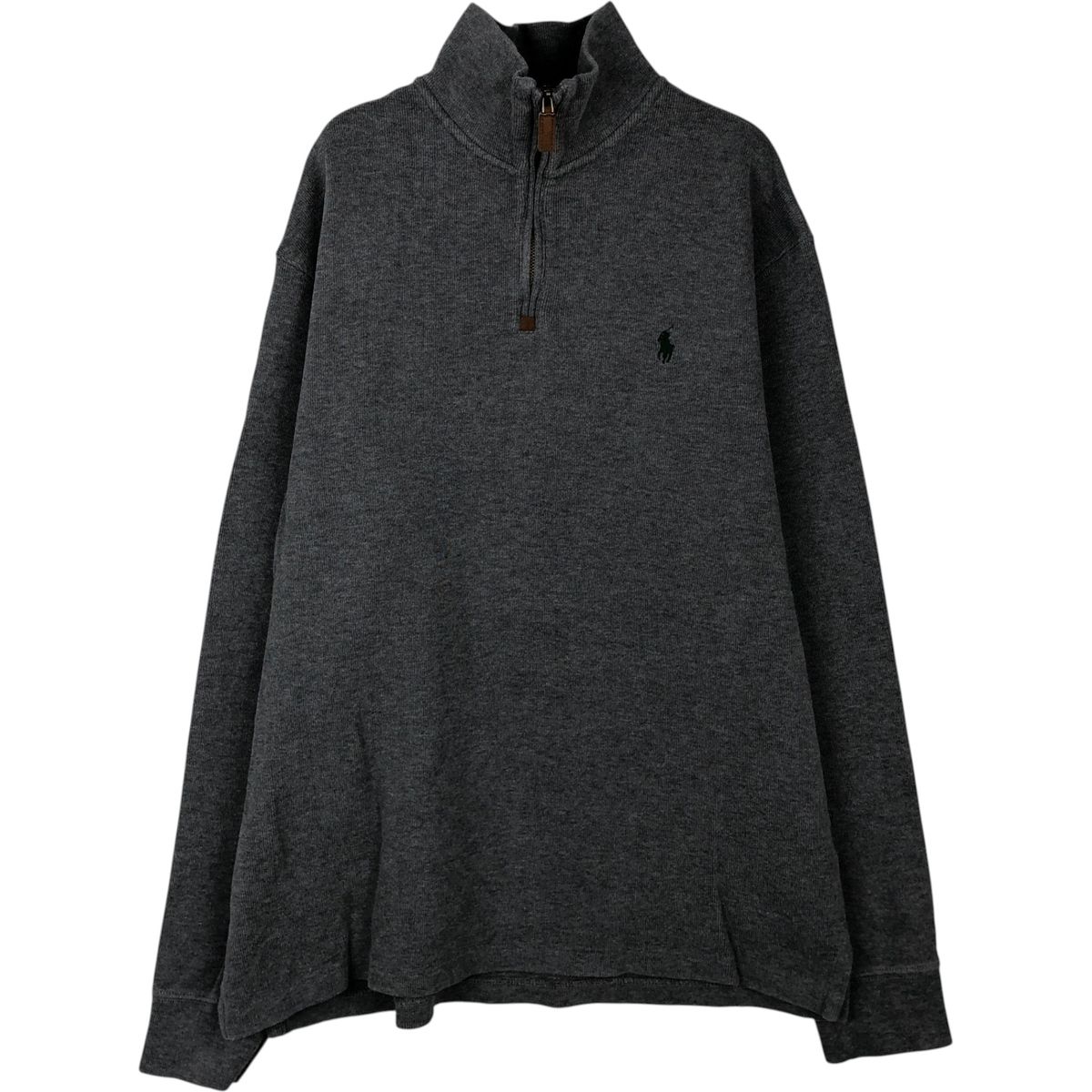 古着 ラルフローレン Ralph Lauren POLO RALPH LAUREN ハーフジップスウェットシャツ トレーナー メンズL相当/eaa647561