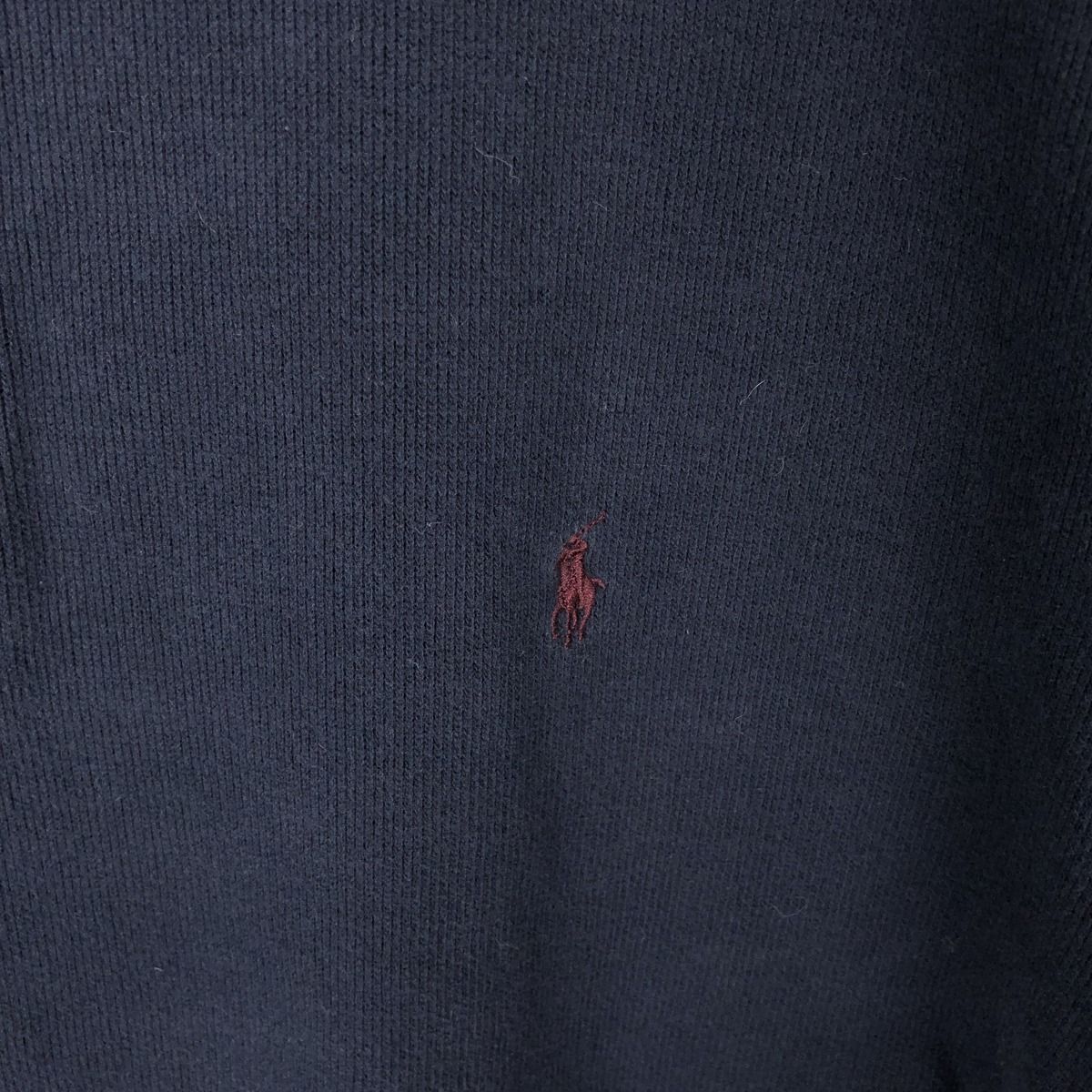 古着 ラルフローレン Ralph Lauren POLO by Ralph Lauren ハーフジップスウェットシャツ トレーナー メンズL相当/eaa647592