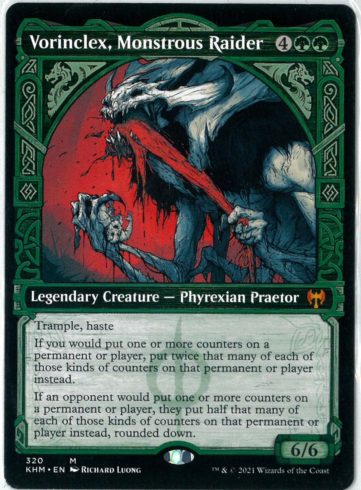 MTG 巨怪な略奪者、ヴォリンクレックス 英語版 MTG/英語版/巨怪な略奪者、ヴォリンクレックス/Vorinclex, Monstrous