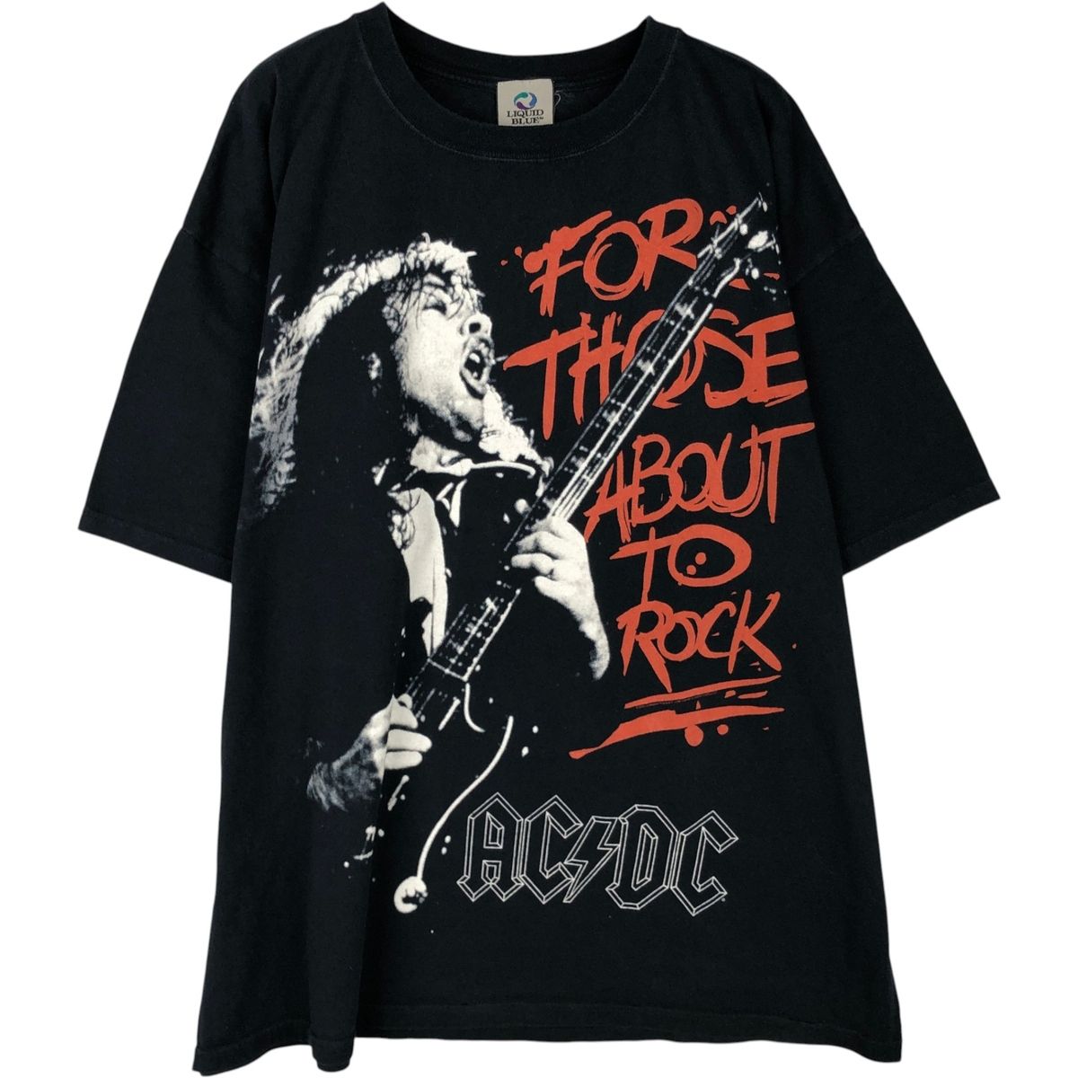 古着 00年代 リキッドブルー LIQUID BLUE AC/DC エーシーディーシー バンドTシャツ バンT メンズXXL相当/eaa647066